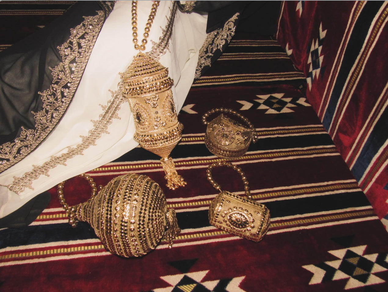 Luxury evening clutches